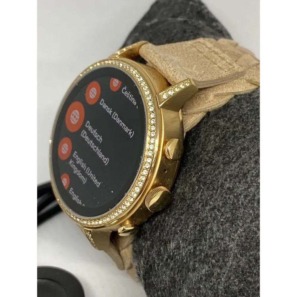 Fossil Gen 4 Authentic Genuine Digital Dial Smart Wrist Watch FTW6011 LT749